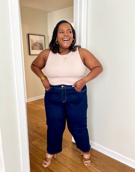 Size inclusive jeans from Universal Standard - wearing the size 16 petite. 

Use code: INFS-AMBNICOLE for 10% off 👖 

#LTKstyletip #LTKmidsize #LTKplussize