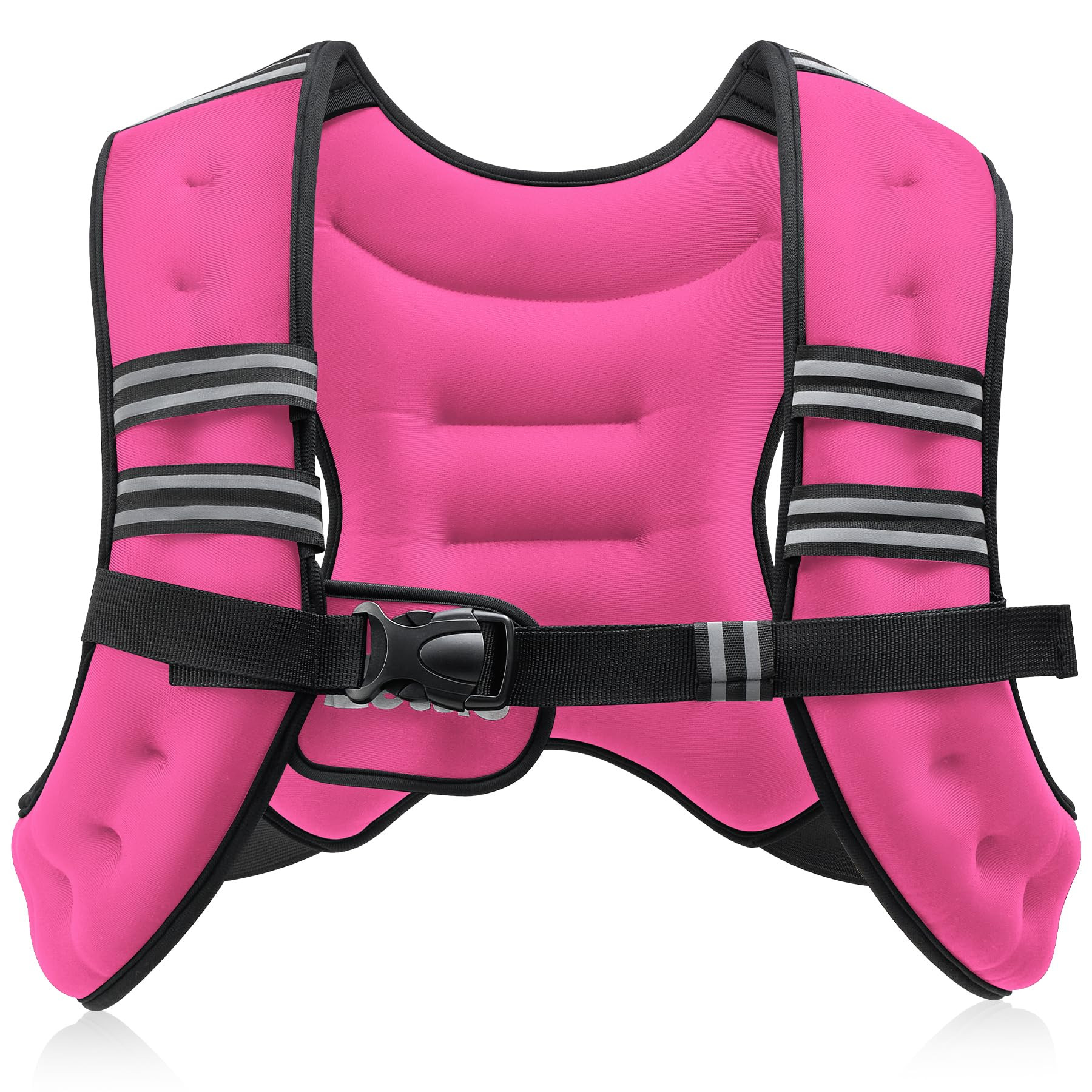 ZELUS Weighted Vest, 6lb/8lb/12lb/16lb/20lb/25lb/30lb Weight Vest with Reflective Stripe for Work... | Amazon (US)