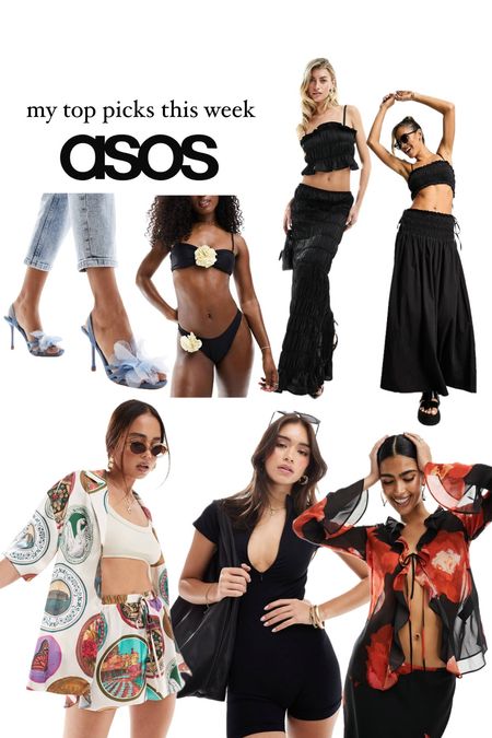 I ordered a bunch of bits on asos this week so just thought I’d share it with you guys so you can do some bank holiday weekend shopping! Loving these co-ords and i think they are perfect for a holiday, also love the bikini! 

#LTKshoecrush #LTKstyletip #LTKSeasonal