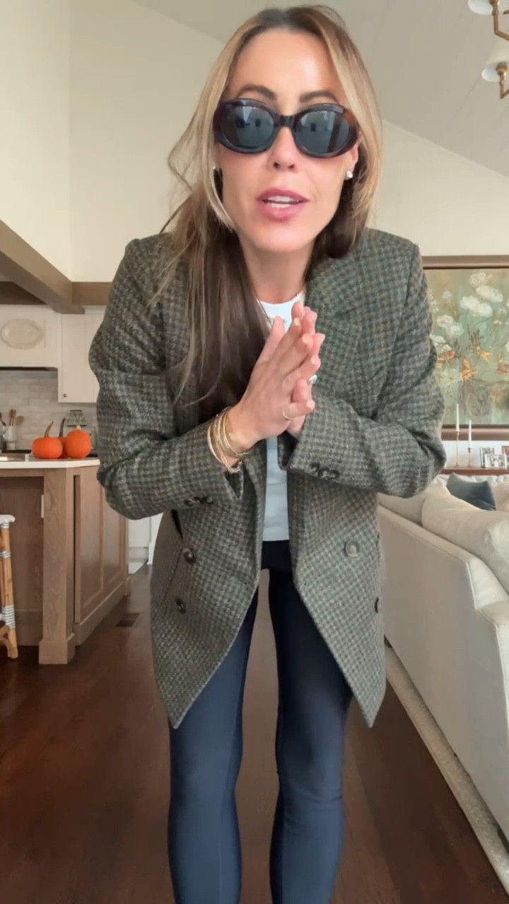 Today’s school pickup outfit. I like the leggings, I just should have sized down I think.

#LTKSeasonal #LTKWorkwear #LTKStyleTip