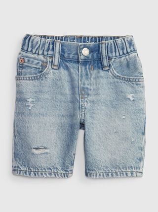 Toddler '90s Loose Denim Shorts with Washwell | Gap (US)