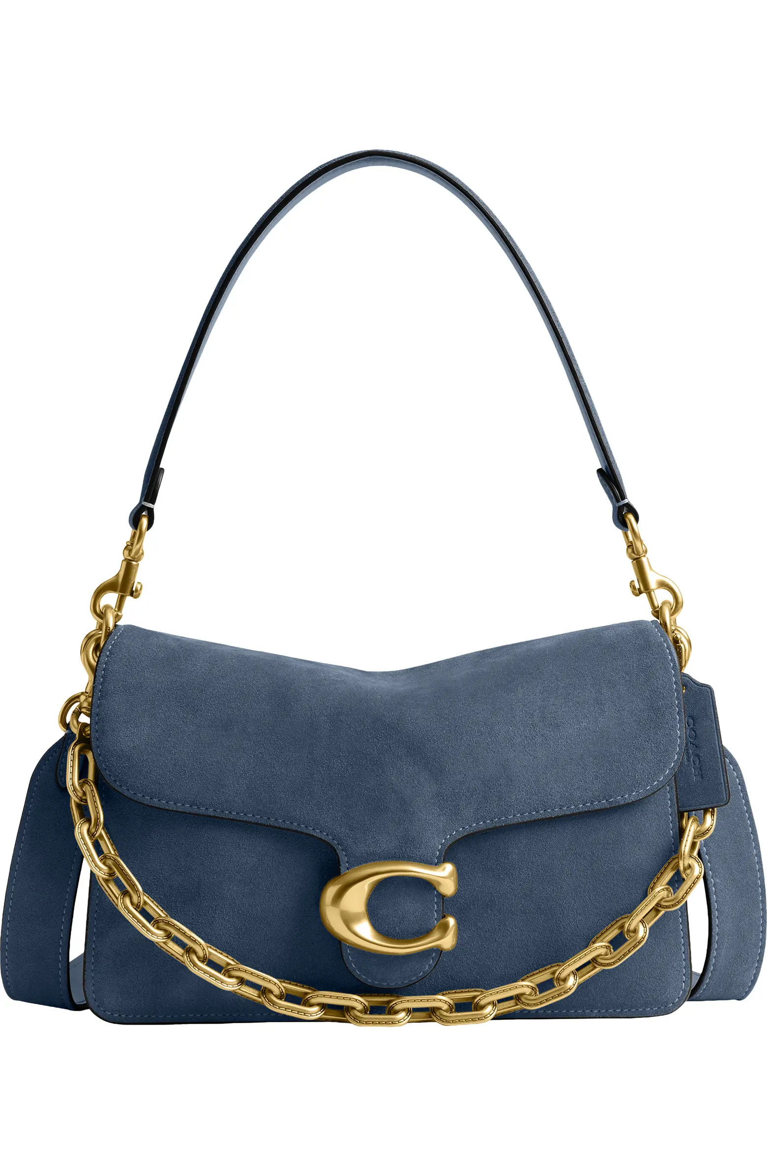 Chain Tabby Suede Shoulder Bag | Nordstrom
