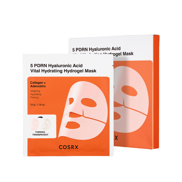 COSRX - 5 PDRN Hyaluronic Acid Vital Hydrating Hydrogel Mask - 34g*3ea | Stylevana