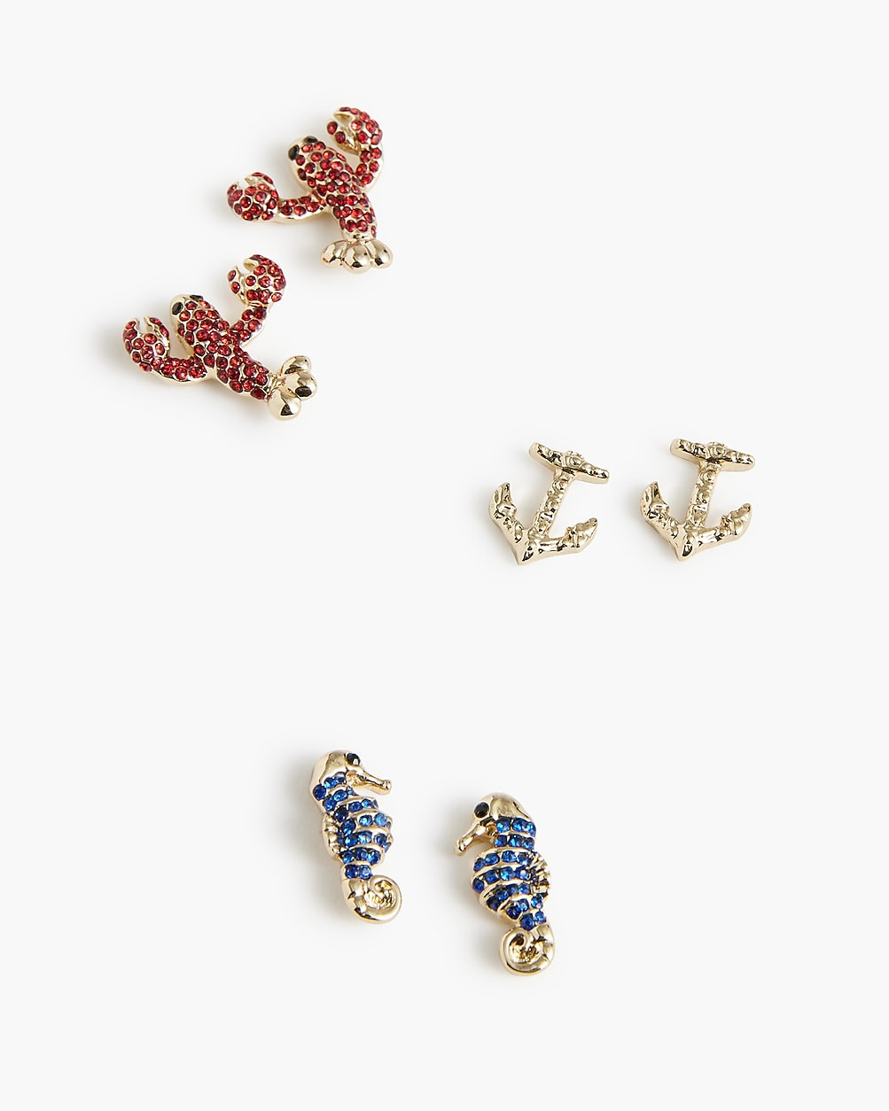 Nautical stud earrings set | J.Crew Factory