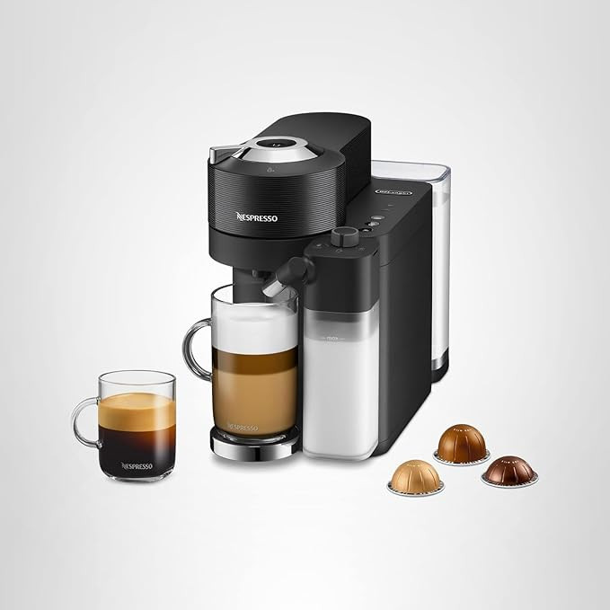 Nespresso Vertuo Lattissima Coffee and Espresso Maker by De'Longhi, Matte Black & Glossy | Amazon (US)
