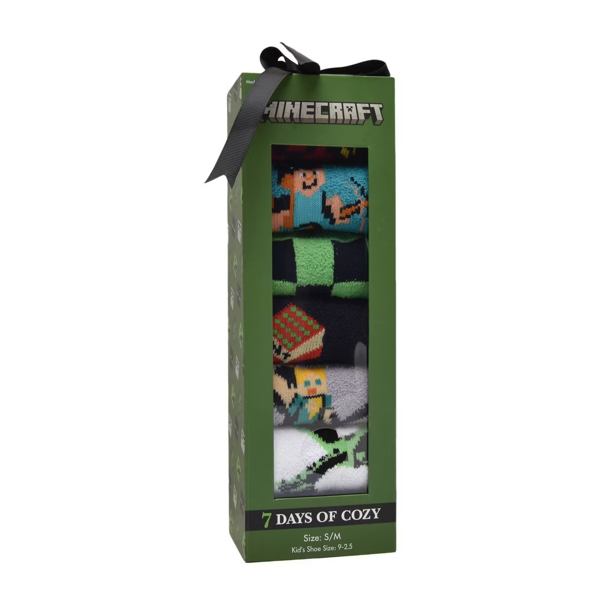 Boys' Minecraft 7 Days Of Cozy Socks | Target