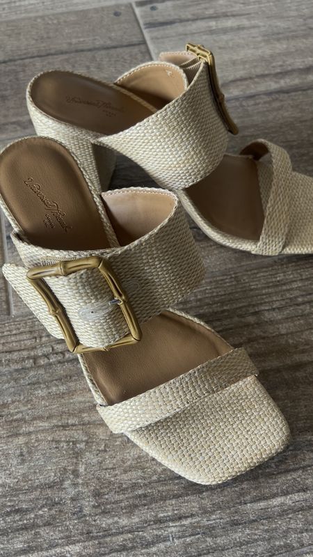 Target sandals heel SO comfy! True to size. 

#LTKfindsunder50 #LTKSeasonal #LTKSpringSale