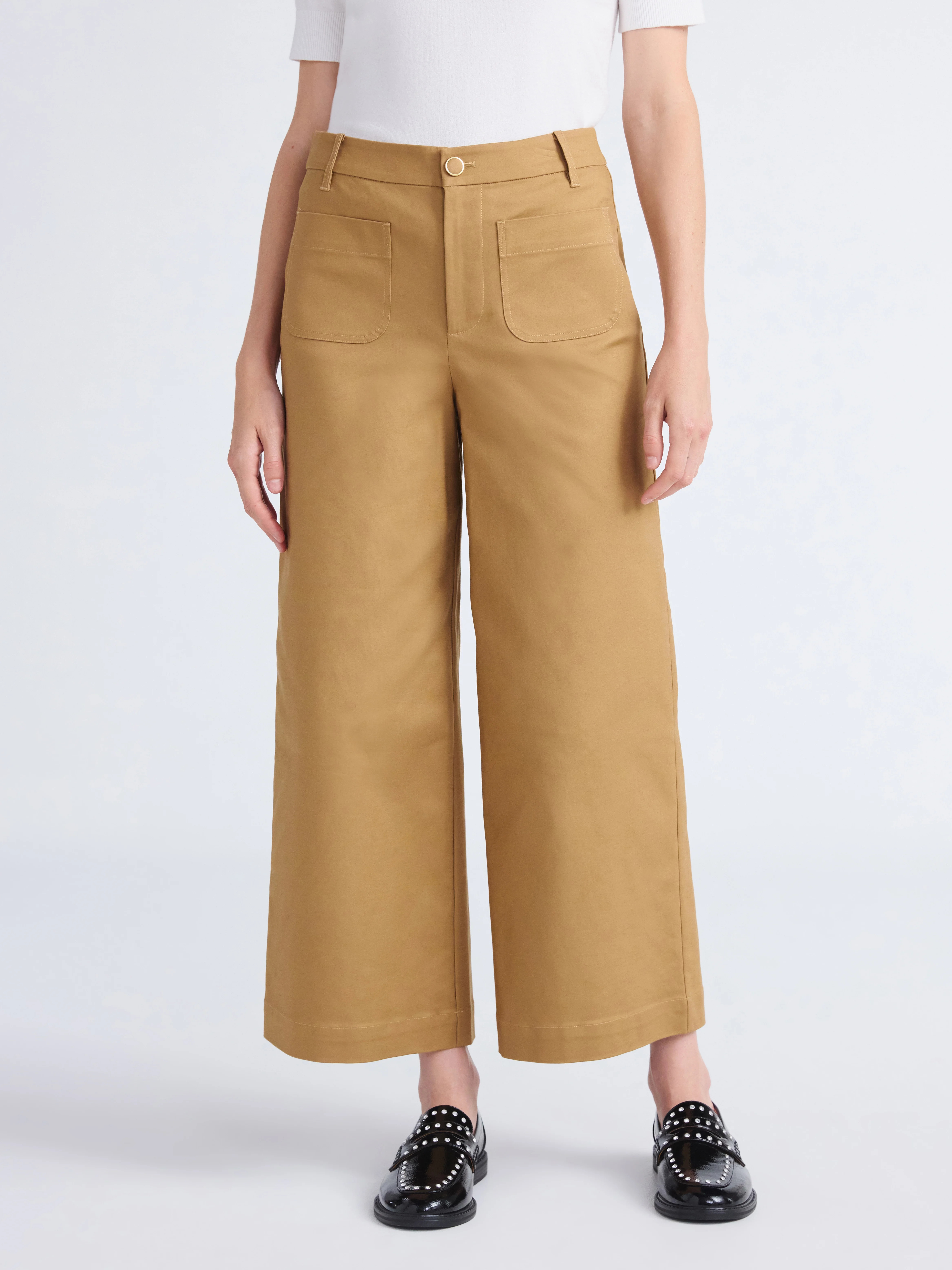Free Assembly Women's Cropped Trousers, 26" Inseam, Sizes 0-16 - Walmart.com | Walmart (US)
