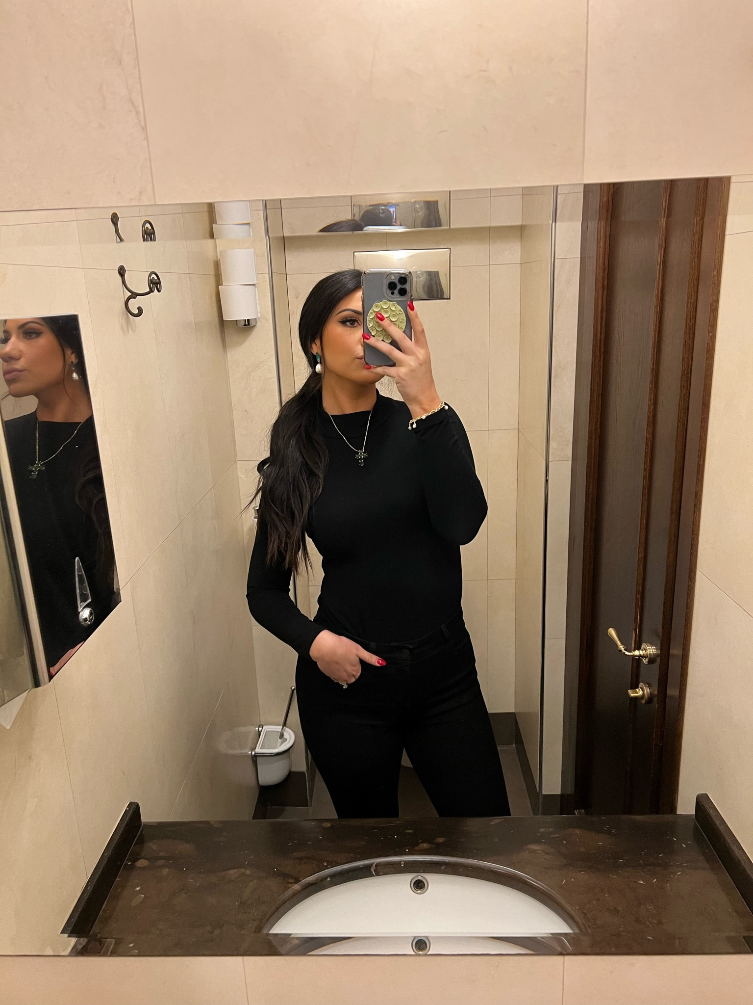 All black look today in Italy! 

Classic black look for travel - Europe outfits 

#LTKtravel #LTKstyletip #LTKSeasonal