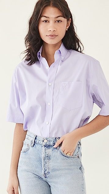 Ami De Coeur Boxy Shirt | Shopbop