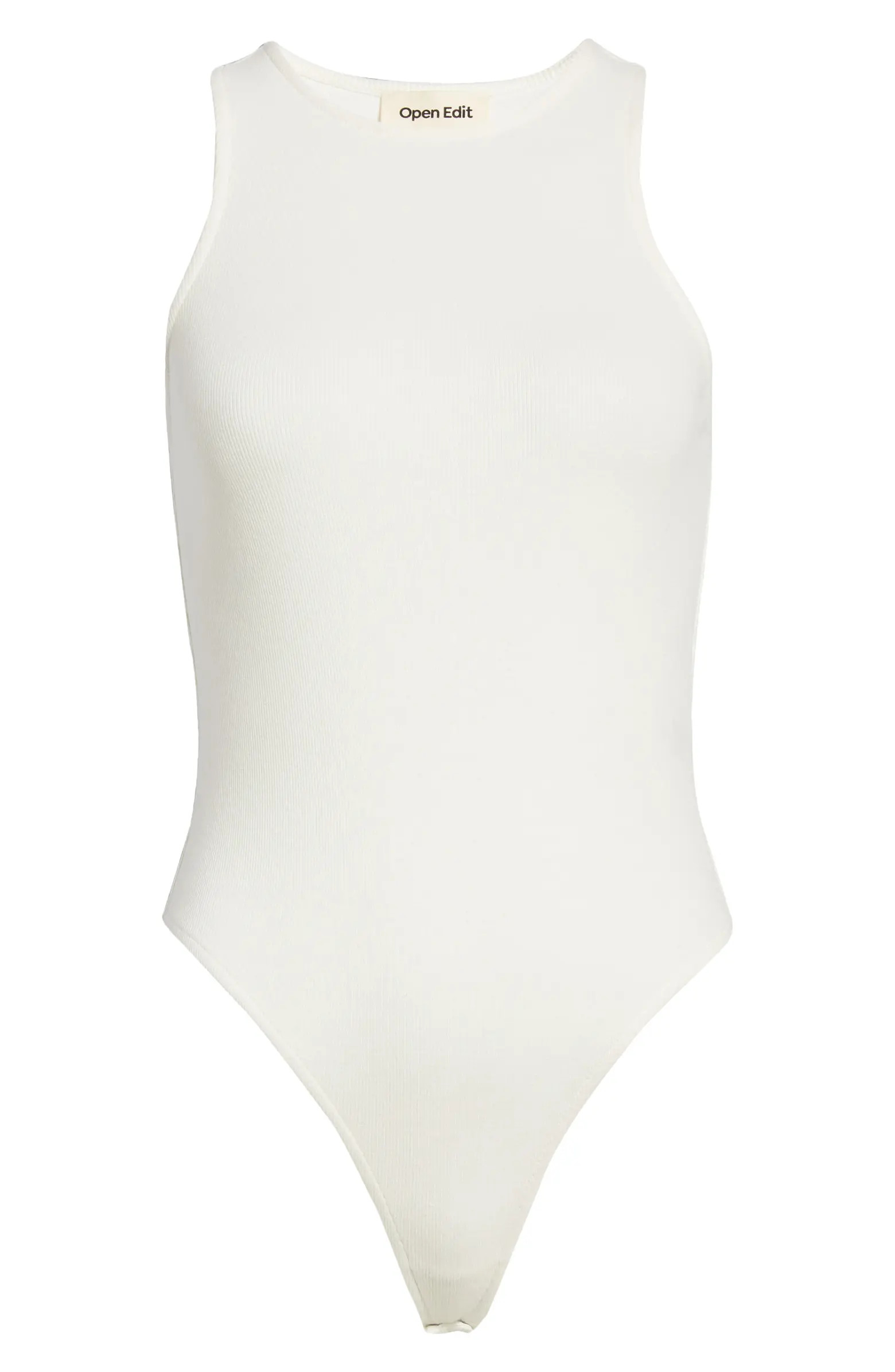 Crewneck Rib Bodysuit | Nordstrom