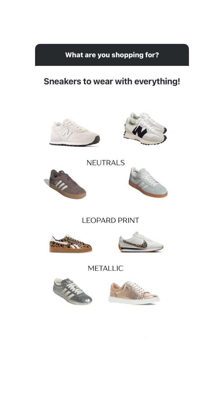 Sneakers to wear with everything, fall sneaker styles 

#LTKShoeCrush #LTKSeasonal