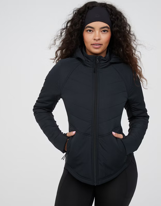 OFFLINE By Aerie Quilted Running Jacket | Aerie