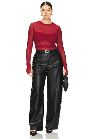 Sandrine Top in Rhubarb | Revolve Clothing (Global)