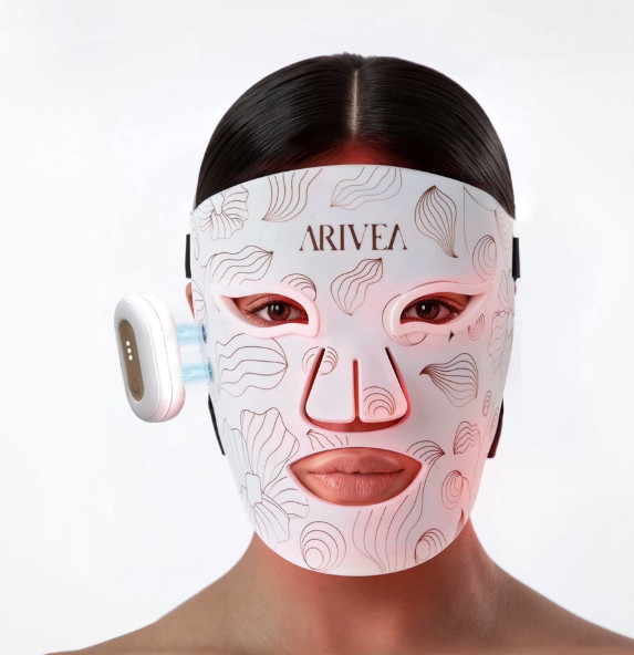 LED Red Light Therapy Face Mask, Wireless Rechargeable Red Light Therapy Device for Face, Home & Travel，White 

 #LTKHome #LTKBeauty