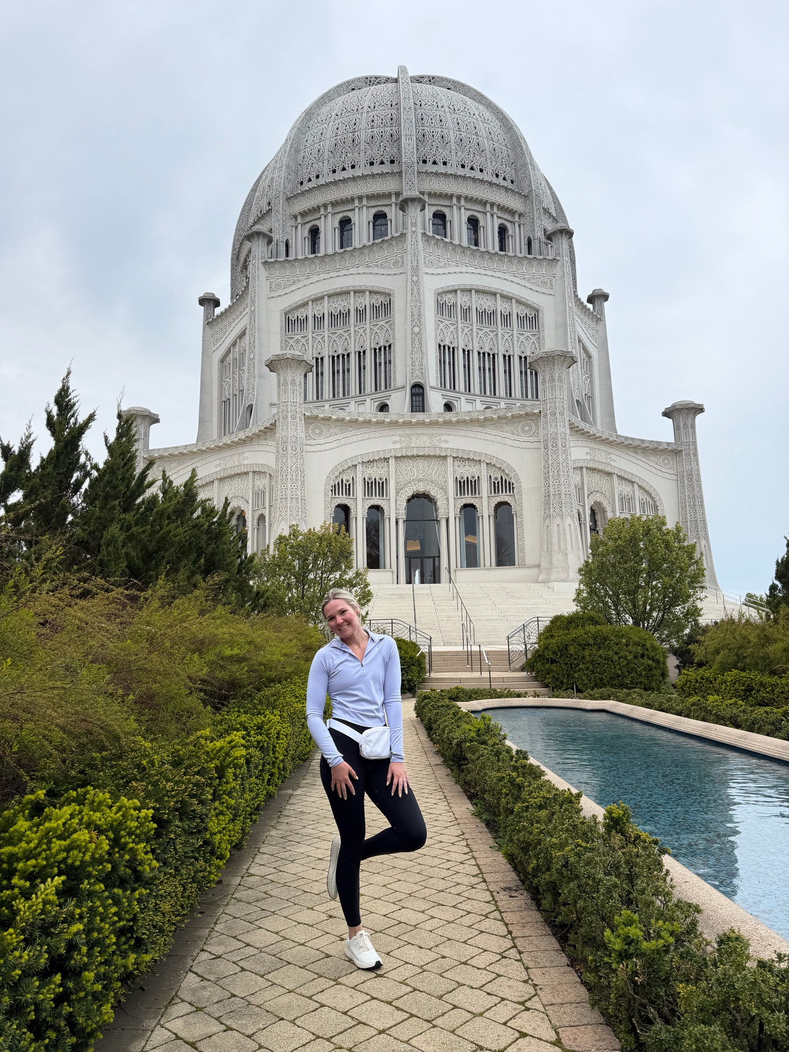 It was an athletic look kinda Sunday!

📍 Baháʼí House of Worship

#LTKdayinmylife #LTKootd #LTKActive