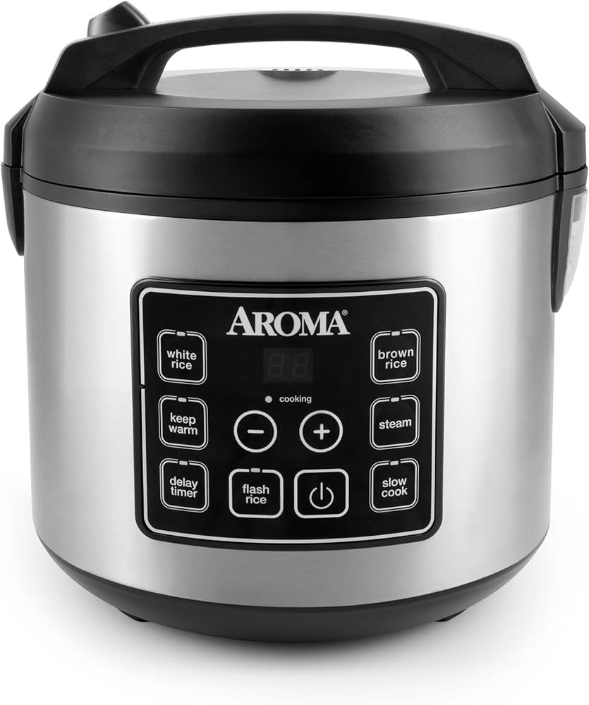 AROMA® 20-Cup (Cooked) / 10-Cup (Uncooked) Digital Rice Cooker, Multicooker, Slow Cooker, Steame... | Amazon (US)