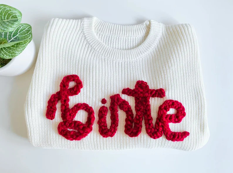 Valentine's Day Sweater Valentine's Day Outfit Baby - Etsy | Etsy (US)