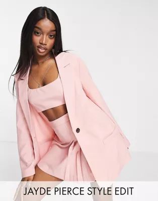 ASOS DESIGN menswear-look suit in pink | ASOS (Global)