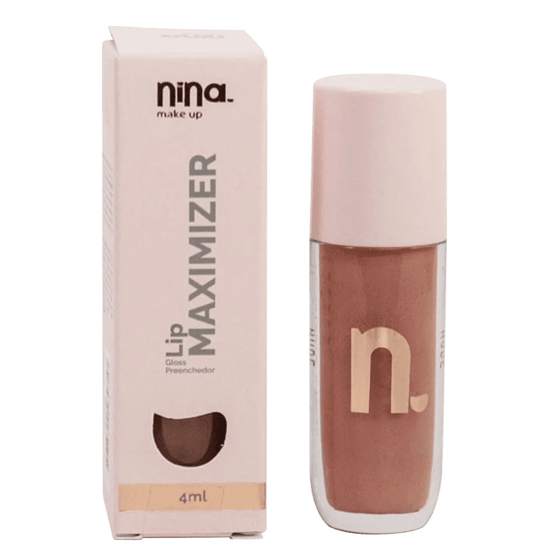 Nina Makeup Lip Maximizer Nude
            
                 - Gloss Labial 4ml | Beleza Na Web (BR)