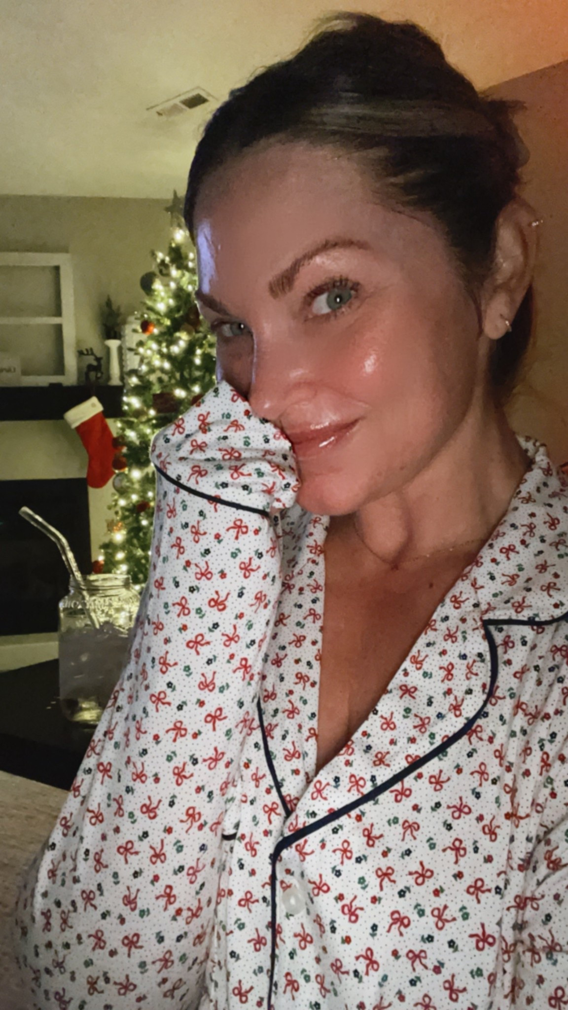 The best pajamas I’ve ever worn!! AND THEY ARE ON SALE!!! Wearing a medium top and a large bottom. 

#LTKOver40 #LTKCyberWeek #LTKHoliday