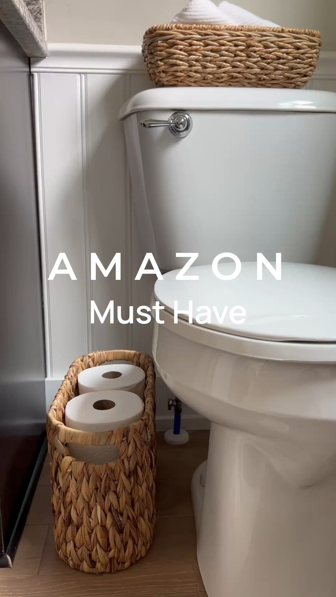 Best Seller | This basket is the perfect shape and size to store toilet paper rolls. 

Amazon home. Amazon finds 

#LTKFamily #LTKStyleTip #LTKHome