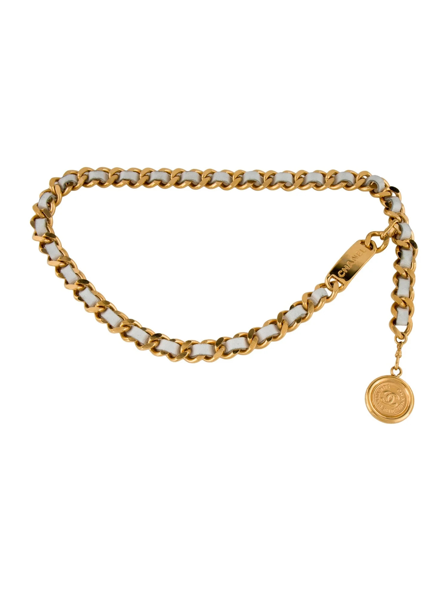 Chanel Vintage 1995 Waist Belt - Gold Belts, Accessories - CHA1413126 | The RealReal | The RealReal