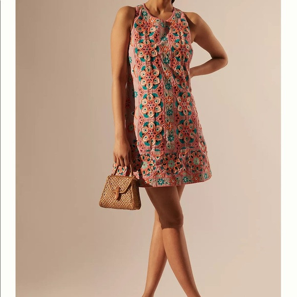 Anthropologie Printed Shift Dress | Poshmark