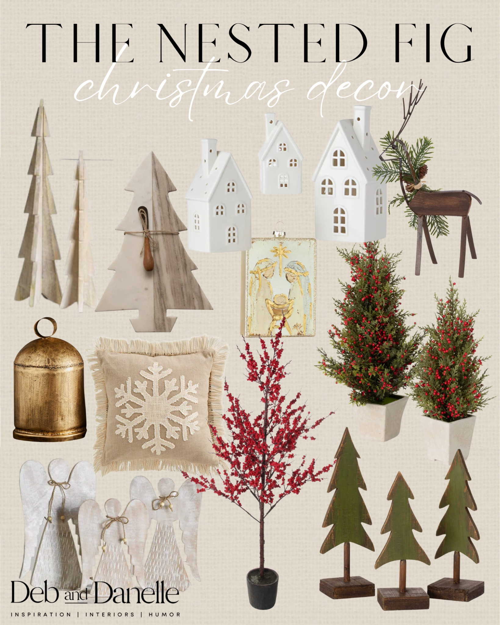 Christmas decor at the nested fig! 



#LTKunder100 #LTKHoliday #LTKSeasonal