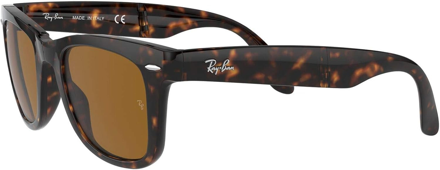 Ray-Ban Rb4105 Folding Wayfarer Sunglasses | Amazon (US)