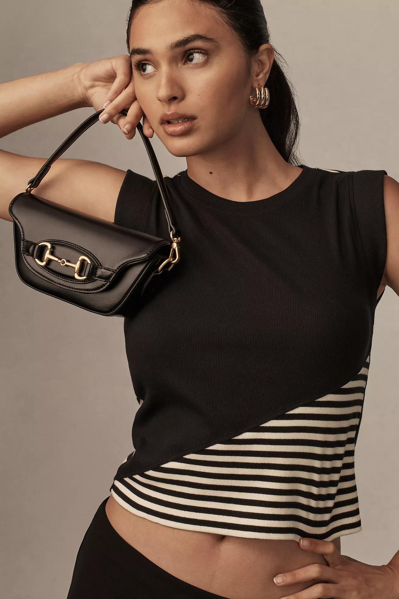 Mini Horsebit Structured Bag | Anthropologie (UK)