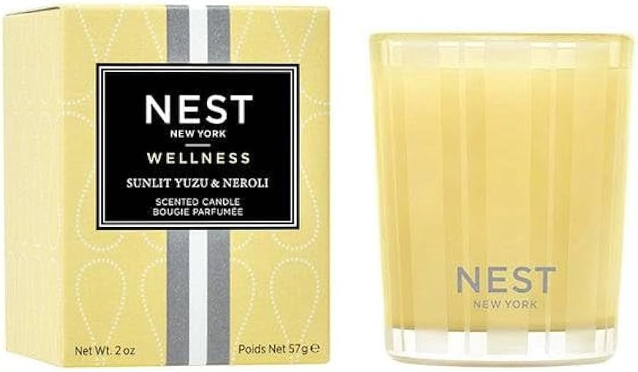 Nest New York Sunlit Yuzu & Neroli Votive Candle, Yellow | Amazon (US)
