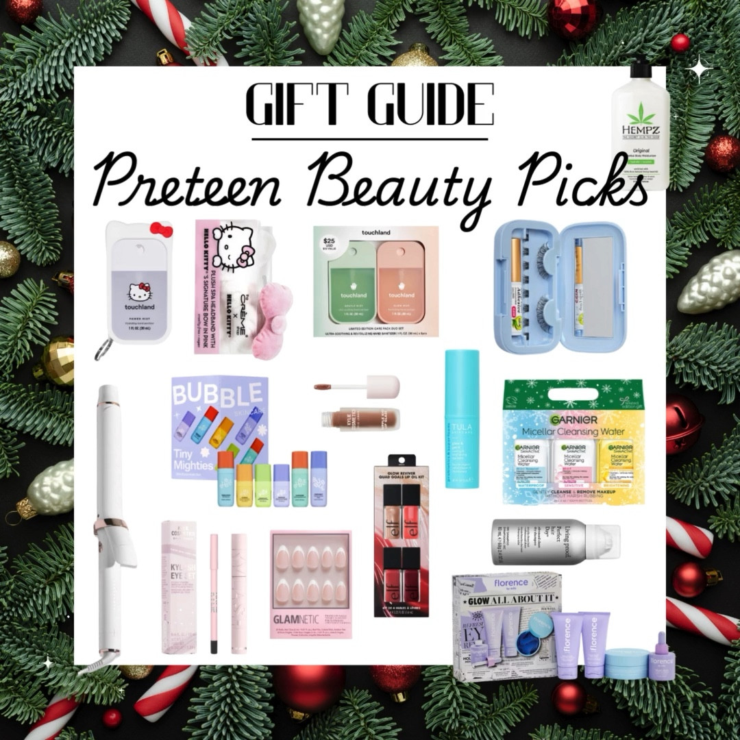 Preteen gifts teen gifts beauty gifts Black Friday beauty sale Christmas holiday gift ideas curling iron skincare

#LTKBeauty #LTKGiftGuide #LTKCyberWeek