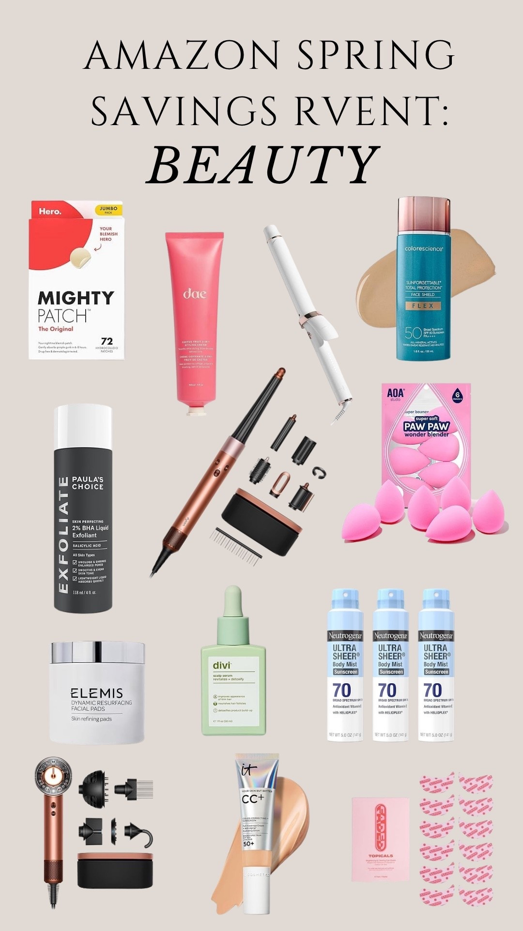 Amazon spring saving events: beauty on sale! 

#LTKSaleAlert #LTKBeauty