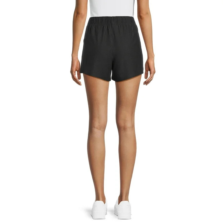 Athletic Works Women’s and Women's Plus ButterCore Soft Performance Gym Shorts, 4" Inseam, Size... | Walmart (US)