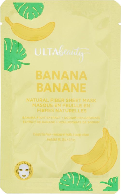 Banana Natural Fiber Sheet Mask | Ulta
