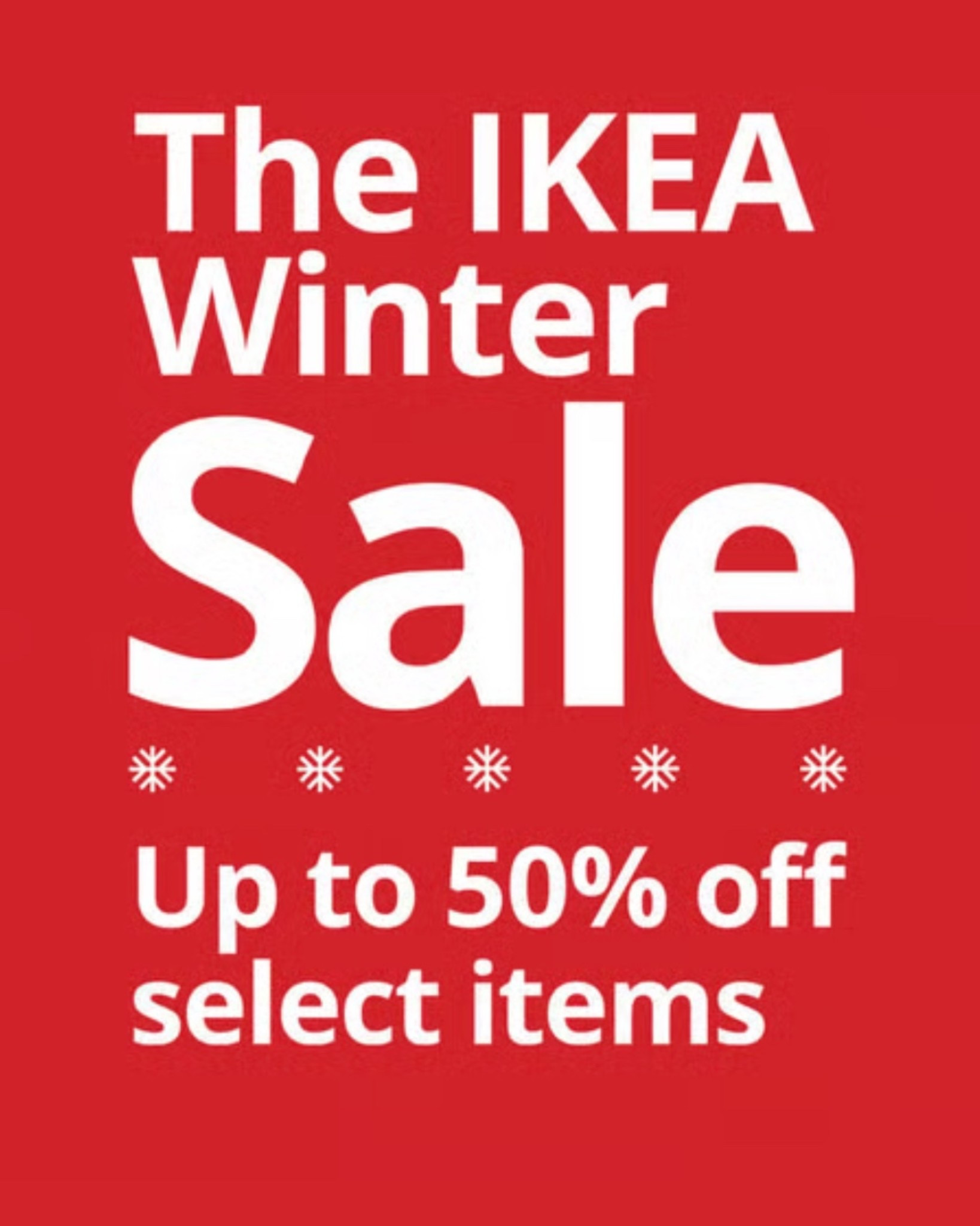 IKEA winter sale! 

#LTKHome #LTKGiftGuide #LTKfoodie
