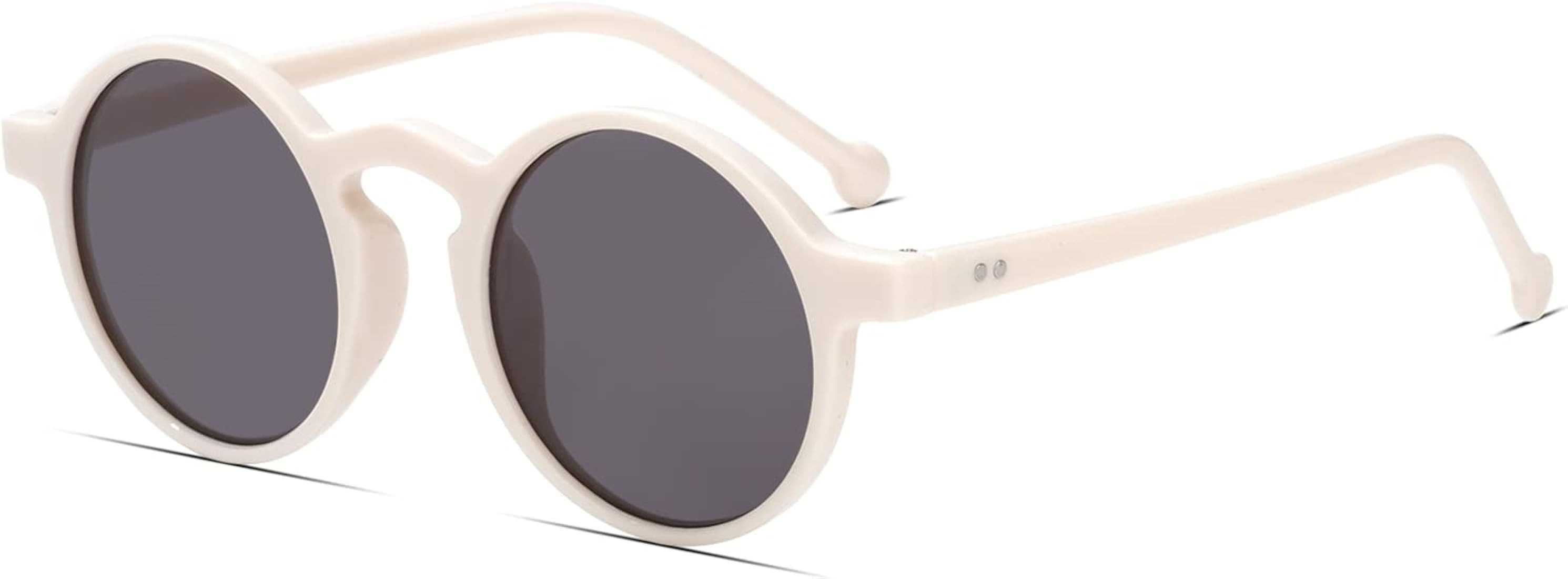 Xpectrum Lightweight Unisex Small Round Sunglasses Hippie Circular Plastic Retro Lennon Boho Glas... | Amazon (US)