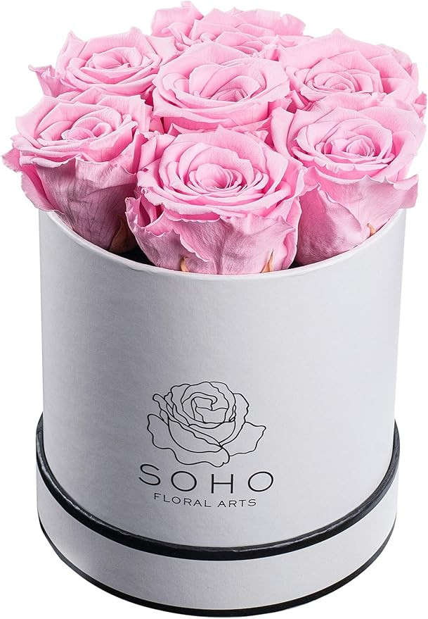 SOHO FLORAL ARTS | Roses Preserved Flowers | Genuine Roses that Last for Years | Flowers for Deli... | Amazon (US)