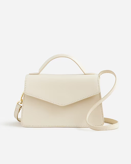 Gracie top-handle bag in leather | J. Crew US