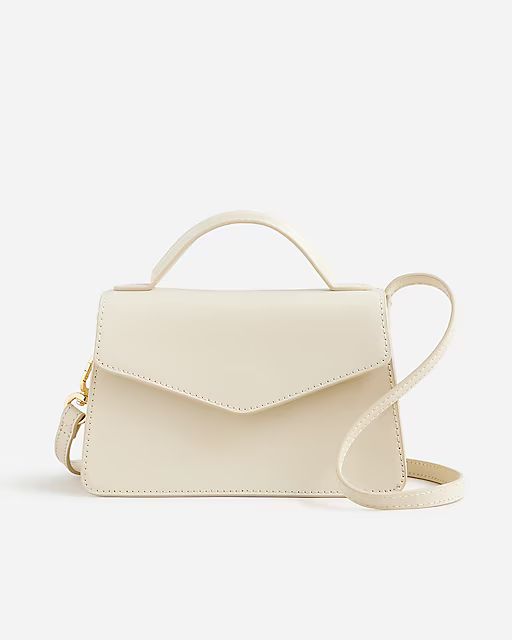 Gracie top-handle bag in leather | J.Crew US