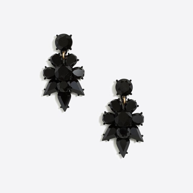 Opaque statement dangle earrings | J.Crew Factory