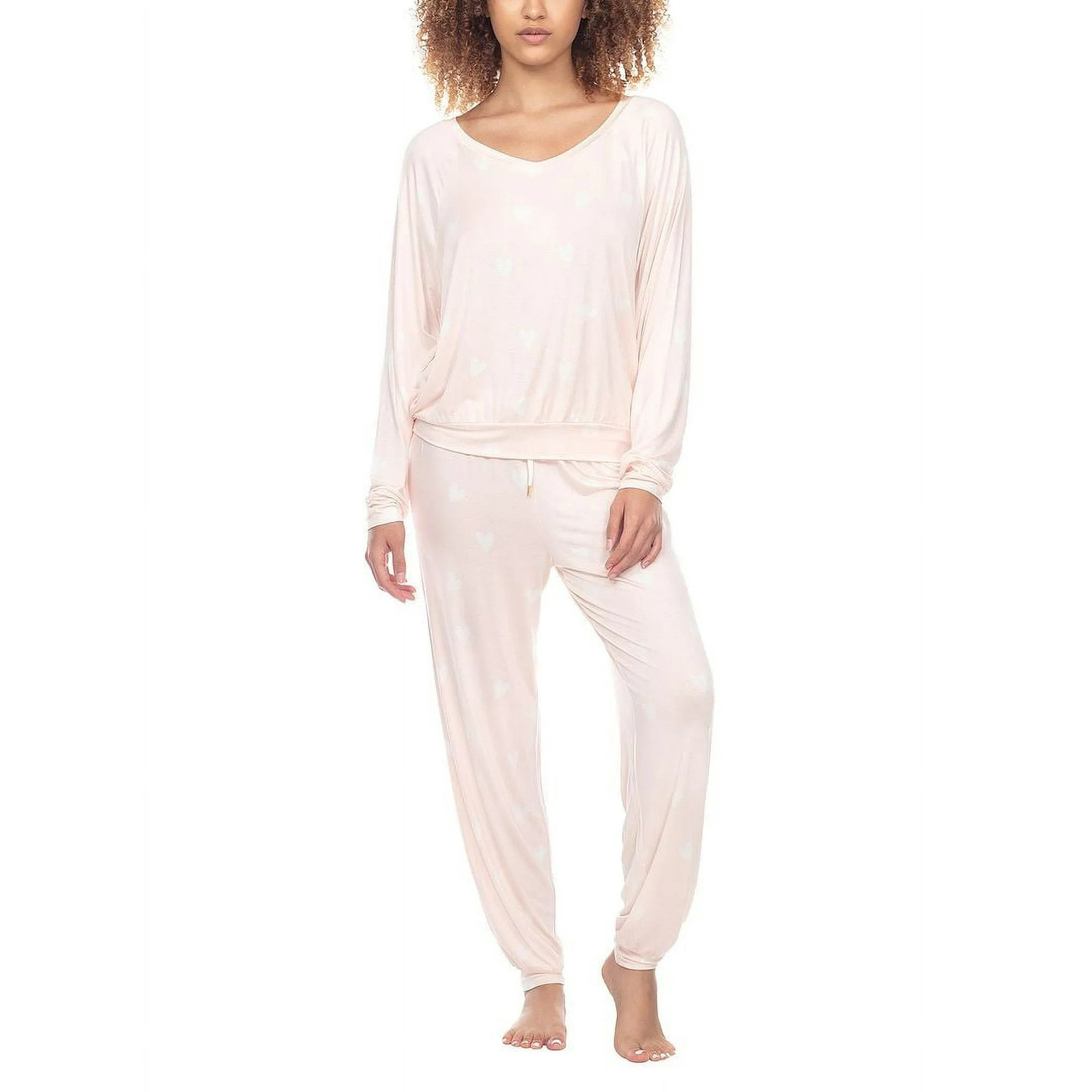 Honeydew Intimates Ladies Lounge Life Long Sleeve/Pants Pajama Set | Walmart (US)