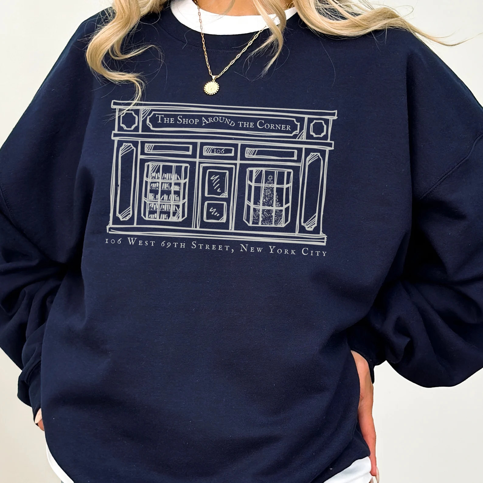 You've Got Mail Crewneck Sweatshirt the Shop Around the Corner 90's Movie Merch Oversized Sweatsh... | Etsy (US)