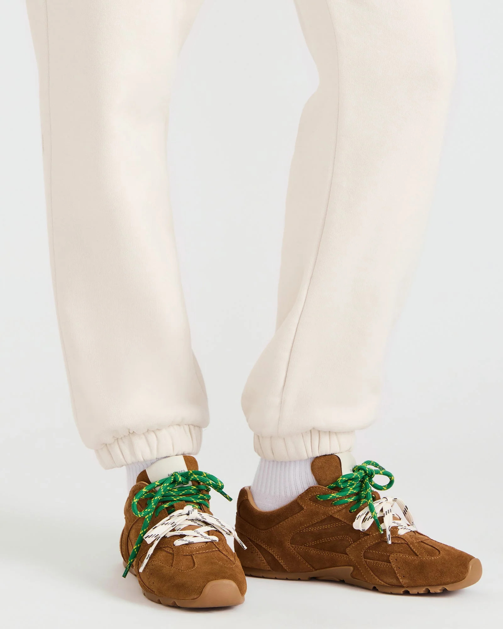 AZIEL Camel Suede Low-Top Lace-Up Women's Sneakers | Steve Madden (US)