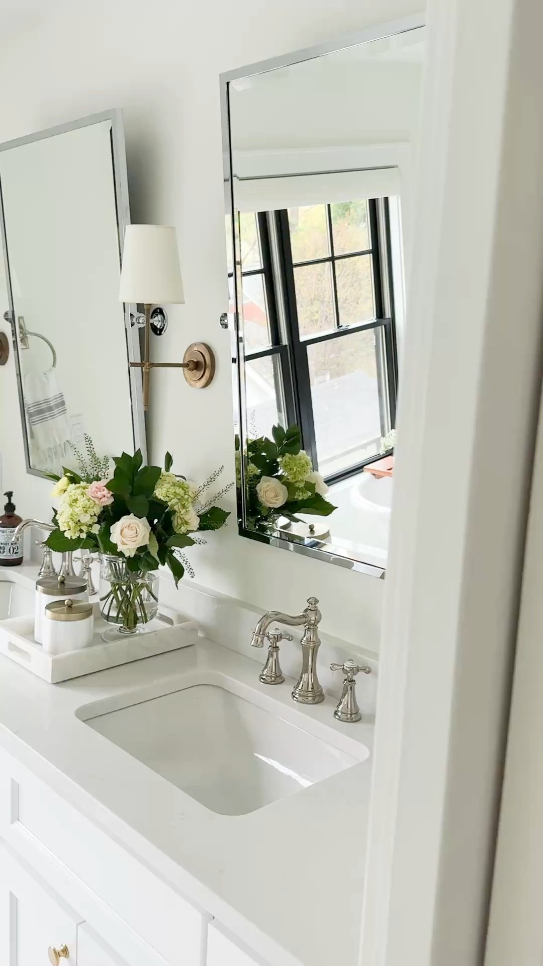Timeless over trendy in this bathroom renovation.

I mixed warm brass with classic polished nickel for a layered, collected look that feels elevated and enduring. The key is keeping the silhouettes traditional and the finishes refined — it adds depth without overwhelming the space.

I’m linking what I used in my bathroom, along with more thoughtfully curated picks to help transform your bathroom into a true oasis. I love that Wayfair makes it easy to source timeless, well-priced pieces all in one place — especially when you’re renovating and juggling so many decisions.

@wayfair #ad #WayfairPartner #Wayfair