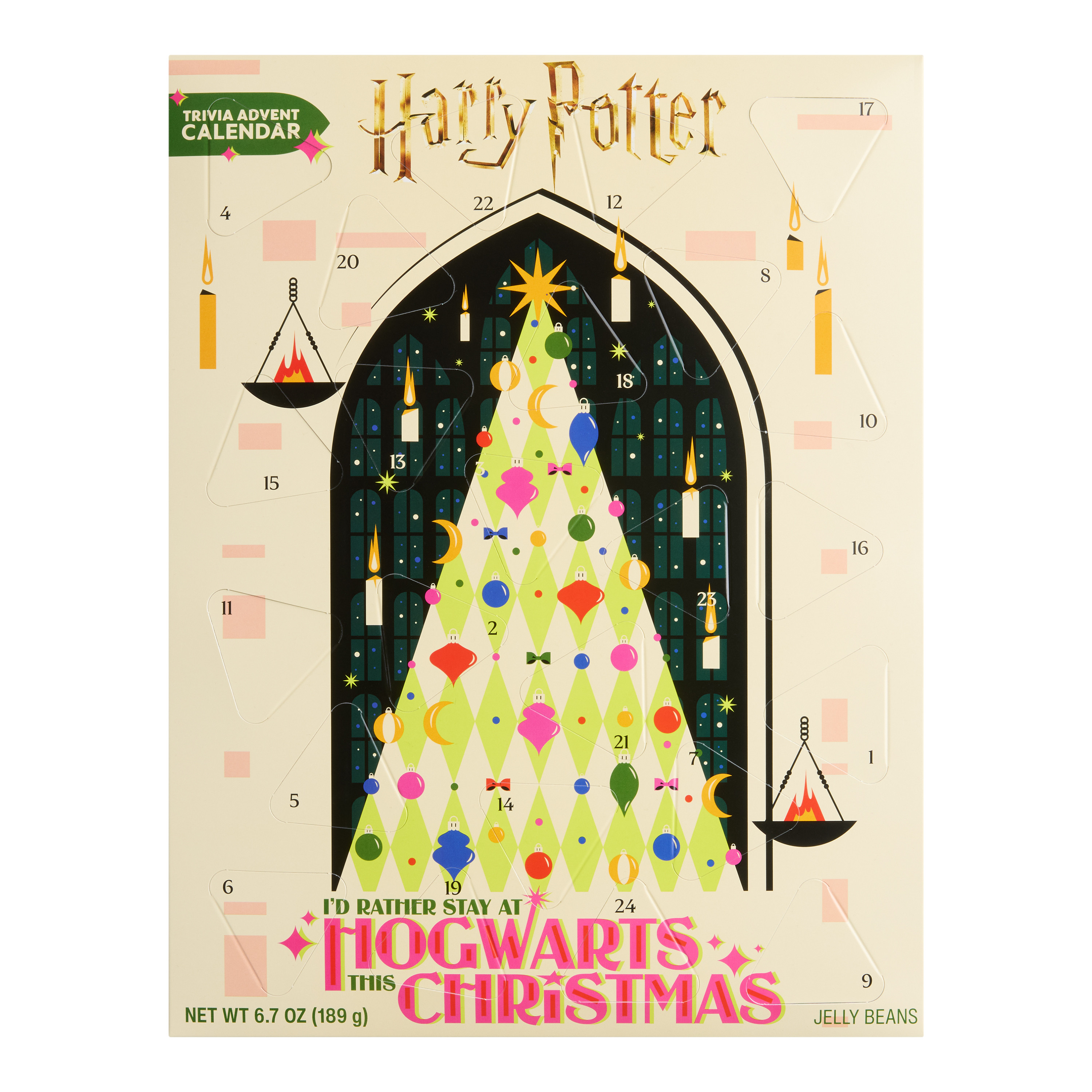Jelly Belly Harry Potter Hogwarts Trivia Advent Calendar | World Market
