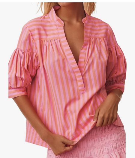 Striped blouse 

#LTKOver40 #LTKFindsUnder100 #LTKFindsUnder50