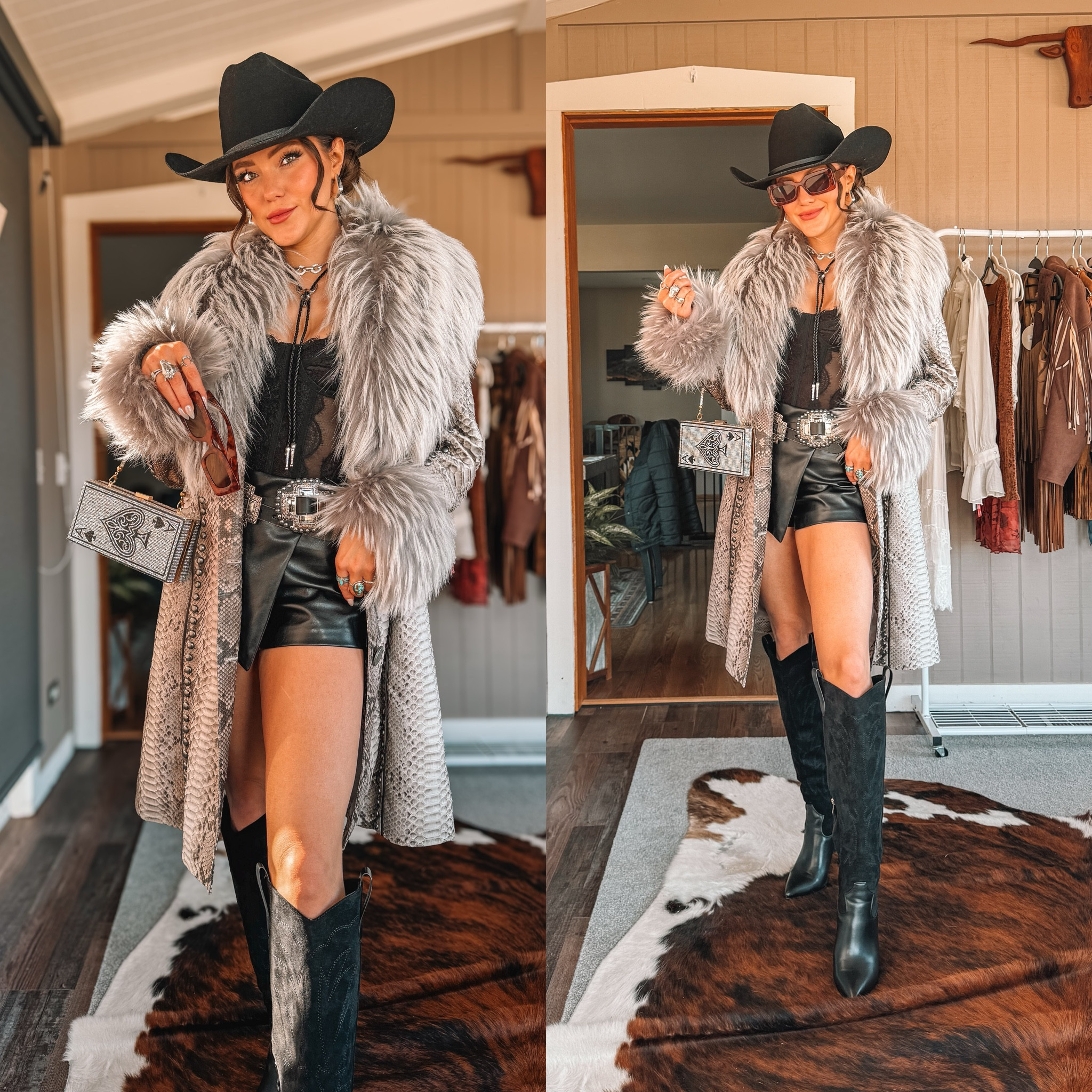 Coat is “Kyleigh” from Double D Ranch 🫶🏻

#westernfashion #amazonfinds 

#LTKFindsUnder50 #LTKStyleTip #LTKSaleAlert