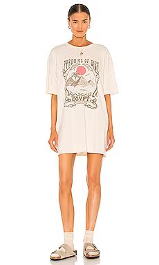 Girl Dangerous Pyramids of Giza Tee in Antique White from Revolve.com | Revolve Clothing (Global)